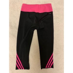 adidas Pants - Adidas Crop Leggings adidas Pants - Adidas Crop Leggings